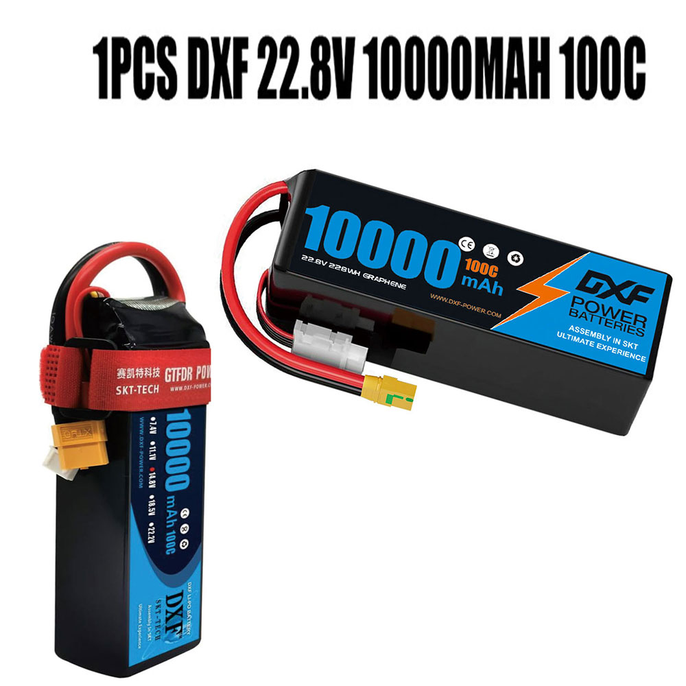 Drone Battery 6S - Akumulator Lipo DXF 6S 10000mAh 22.2V