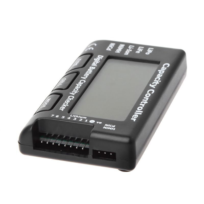 Drone Battery Voltage Checker - Przenośny tester pojemności baterii, precyzyjny cyfrowy