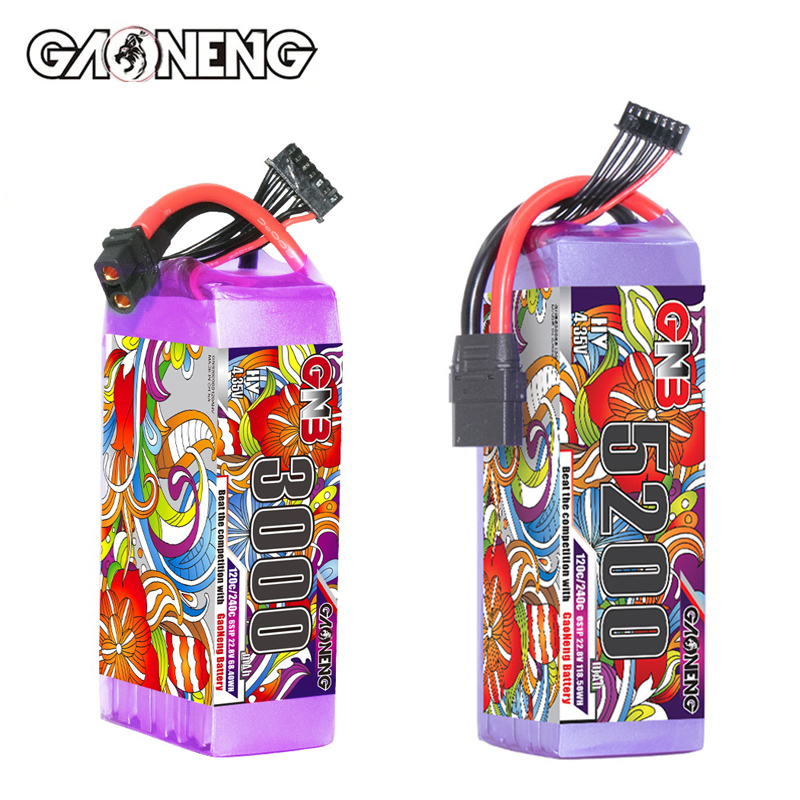 Drone Battery Plate - Akumulator Lipo GNB 6S 22.8V 3000mAh