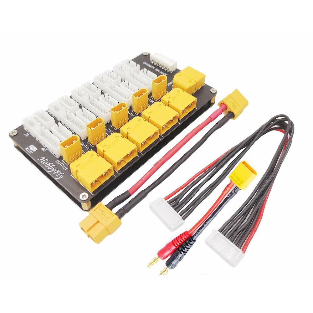 Płytka do równoległego ładowan – Drone Battery Parallel Board recenzja i cena
