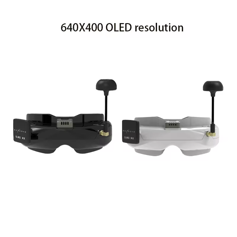 Okulary FPV SKYZONE SKY02O OLE – Drone Battery 6S recenzja i cena