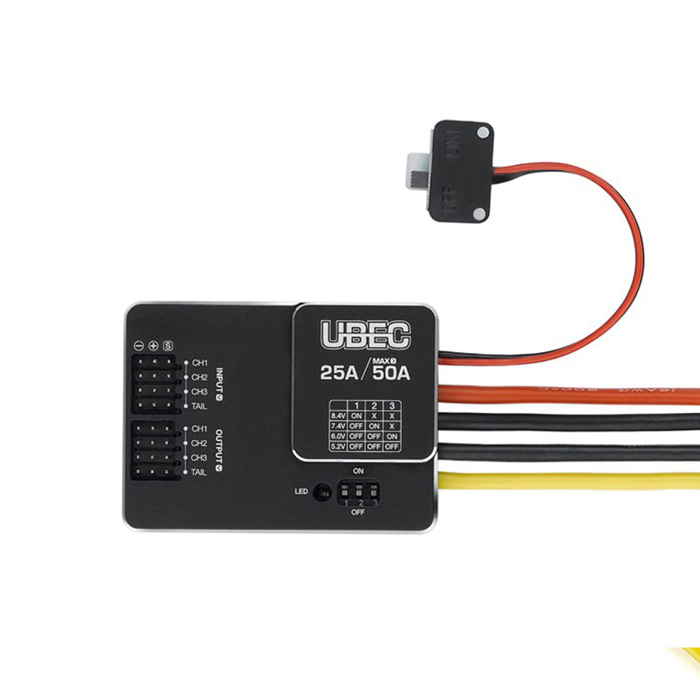 Hobbywing UBEC 25A 3-18S 10A 2 – Drone Battery High Voltage recenzja i cena