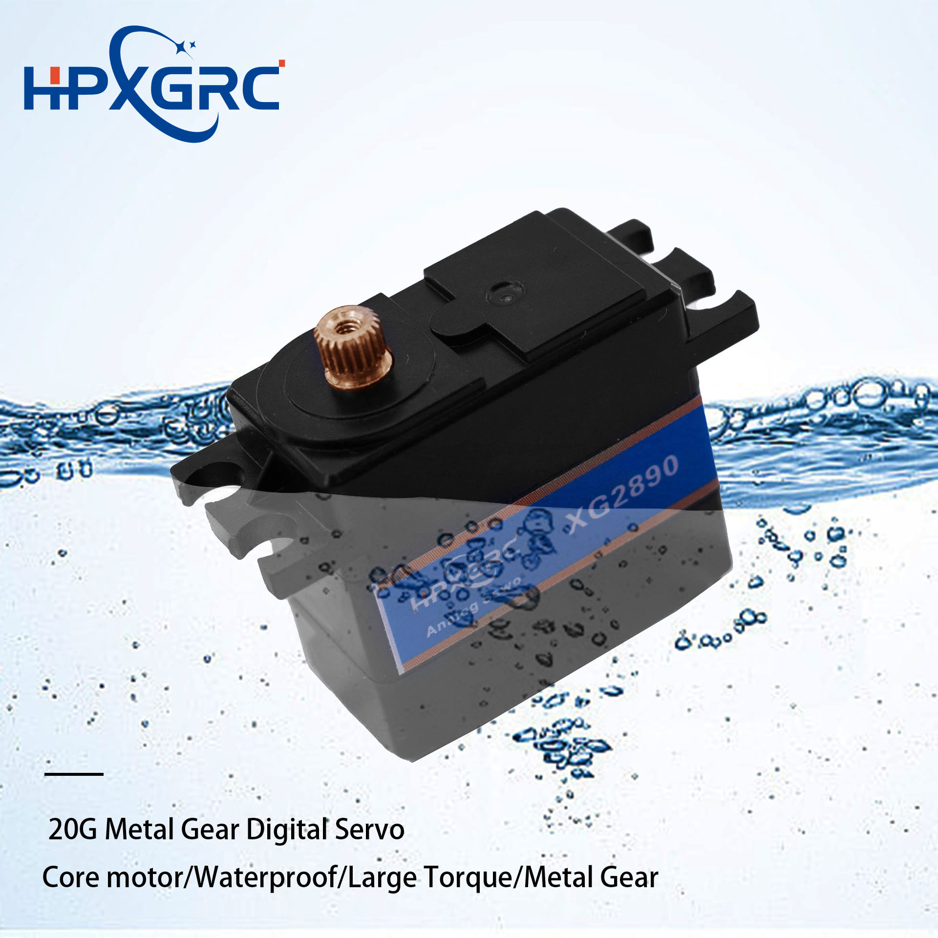 Wodoodporne serwo HPXGRC 9g 17 – Drone Battery Plate recenzja i cena