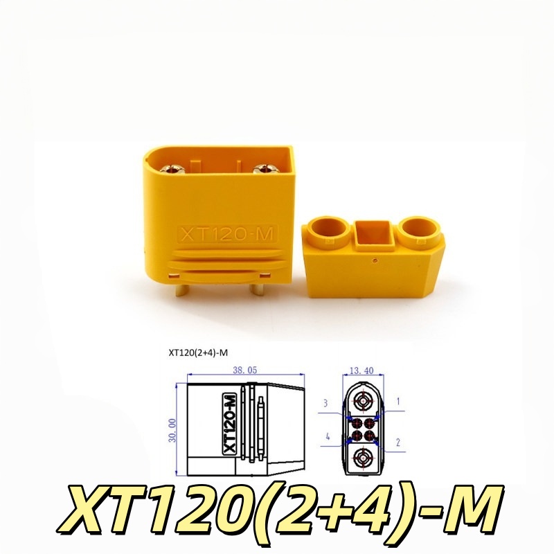 Oryginalne złącze Amass XT120( – Drone Battery High Voltage recenzja i cena