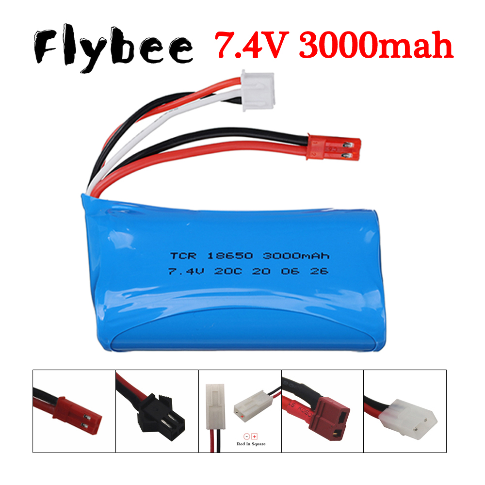 7.4 V 3000 mAh 18650 akumulato – Drone Battery Li-Ion recenzja i cena