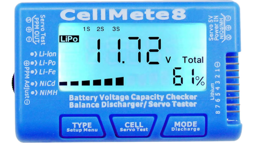 RC Cellmeter8 Cellmeter7 Cyfro – Drone Battery Alarm recenzja i cena
