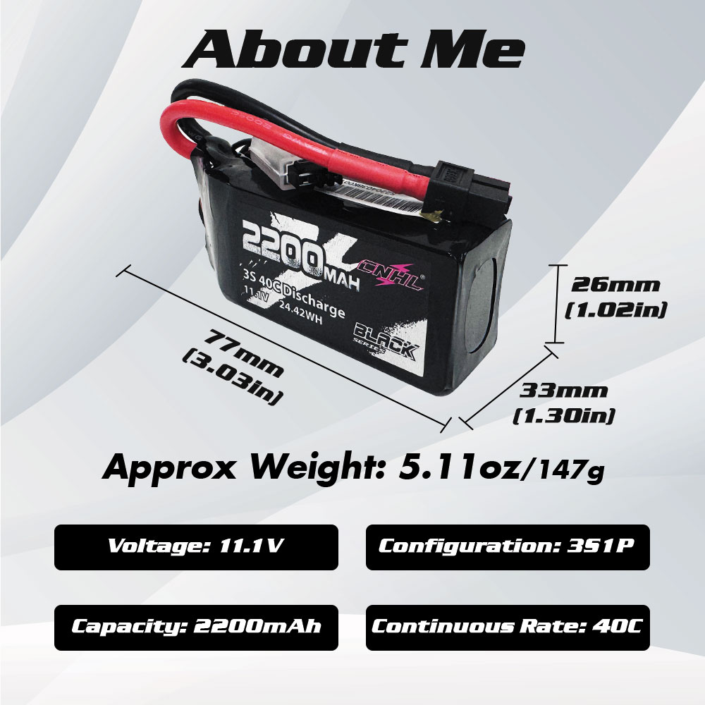 2 sztuki akumulatorów CNHL 3S  – Drone Battery 3S recenzja i cena