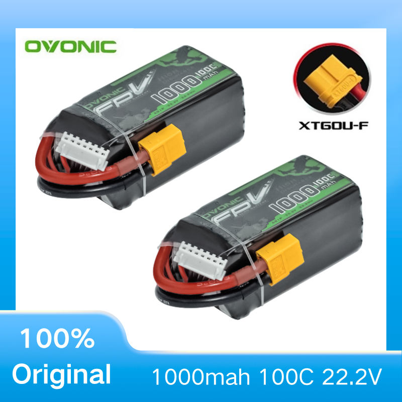 2 szt. OVONIC 1000mAh 100C 22. – Drone Battery 6S recenzja i cena