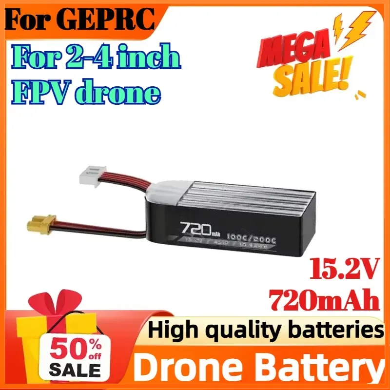 Akumulator 4S 15.2V 720mAh 100 – Drone Battery High Voltage recenzja i cena