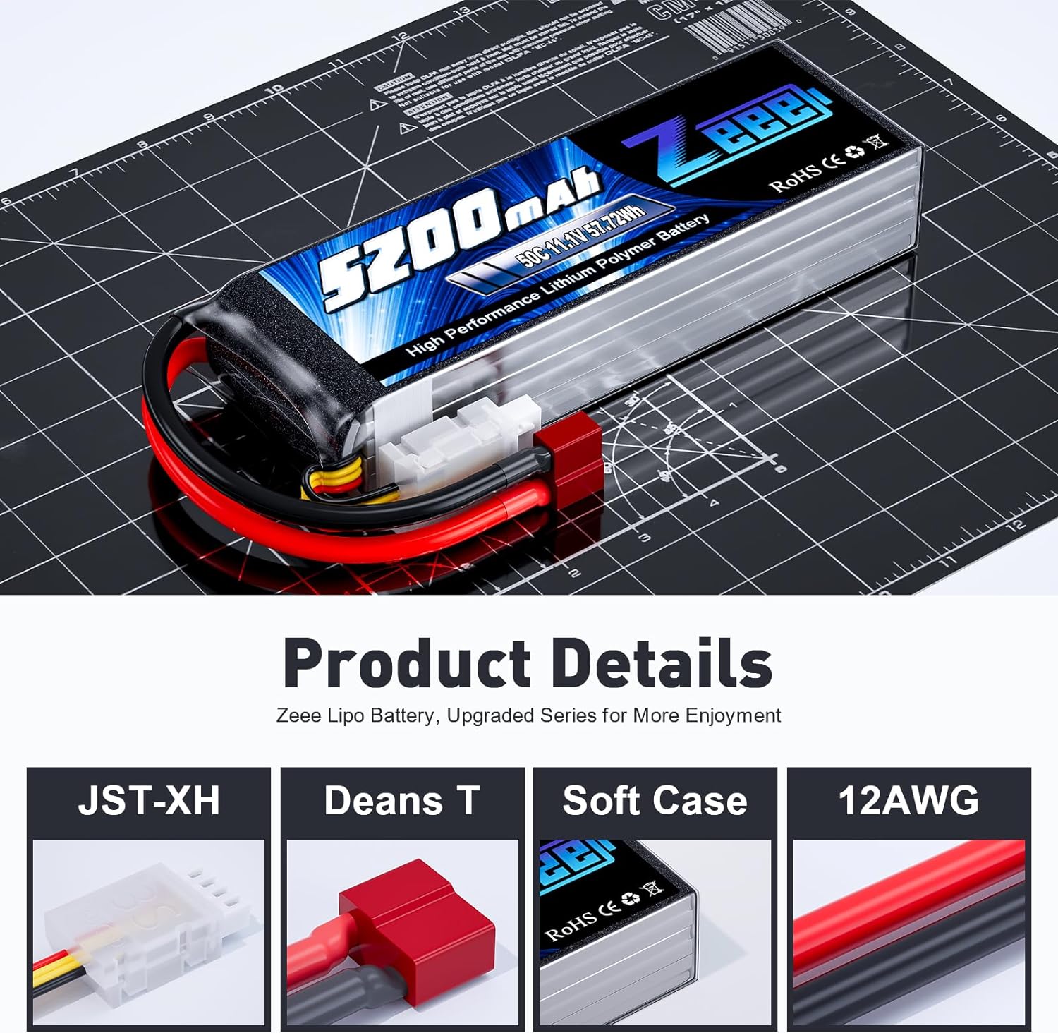 1/2 jednostki Zeee 11.1V 50C 5 – Drone Battery 3S recenzja i cena
